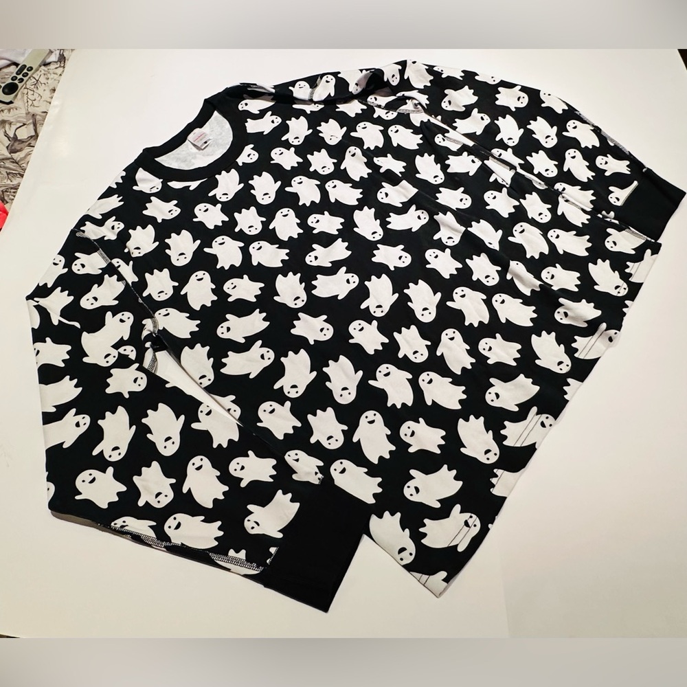 Hanna Andersson Halloween Friendly Ghose Pajama Top Size: XXL